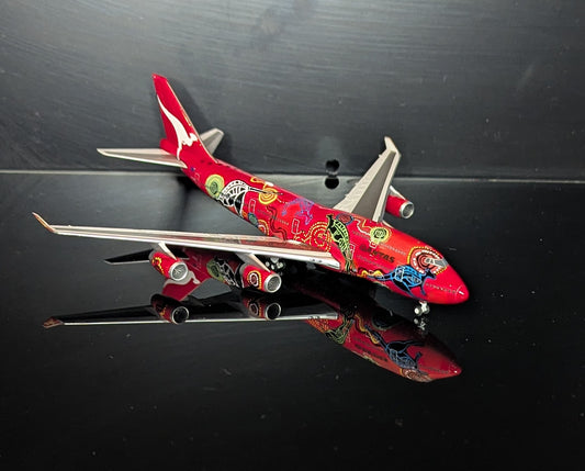 1:400 Qantas Boeing 747-400 “Wunala Dreaming RR engine” JC Wings