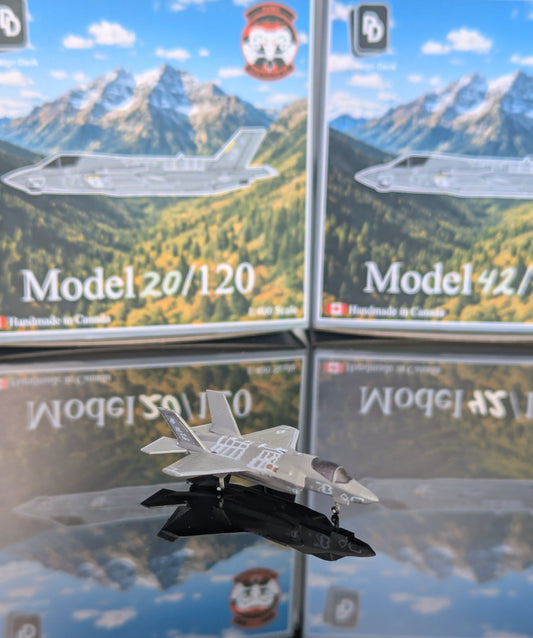 1:400 USAF F-35A 34th Fighter Squadron Hill AFB 3D Design Deck