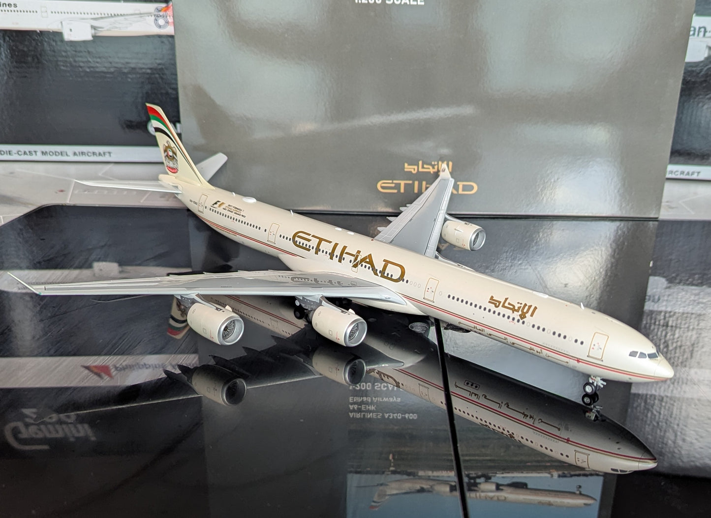 1:200 Etihad Airways A340-600 "Formula 1" JC Wings