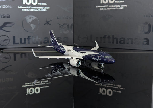 1:200 Lufthansa A320neo “100 Year Anniversary” D-AIND SQ Wings