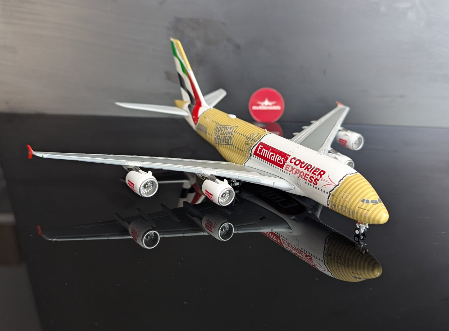 1:400 Emirates A380-800 “Courier Express” Gemini Jets