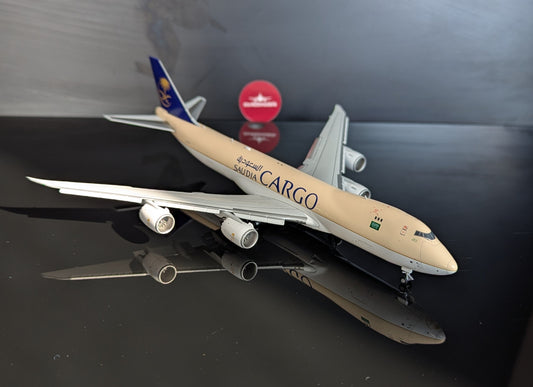 1:400 Saudi Arabia Cargo B747-8F Flaps Down* HX Models