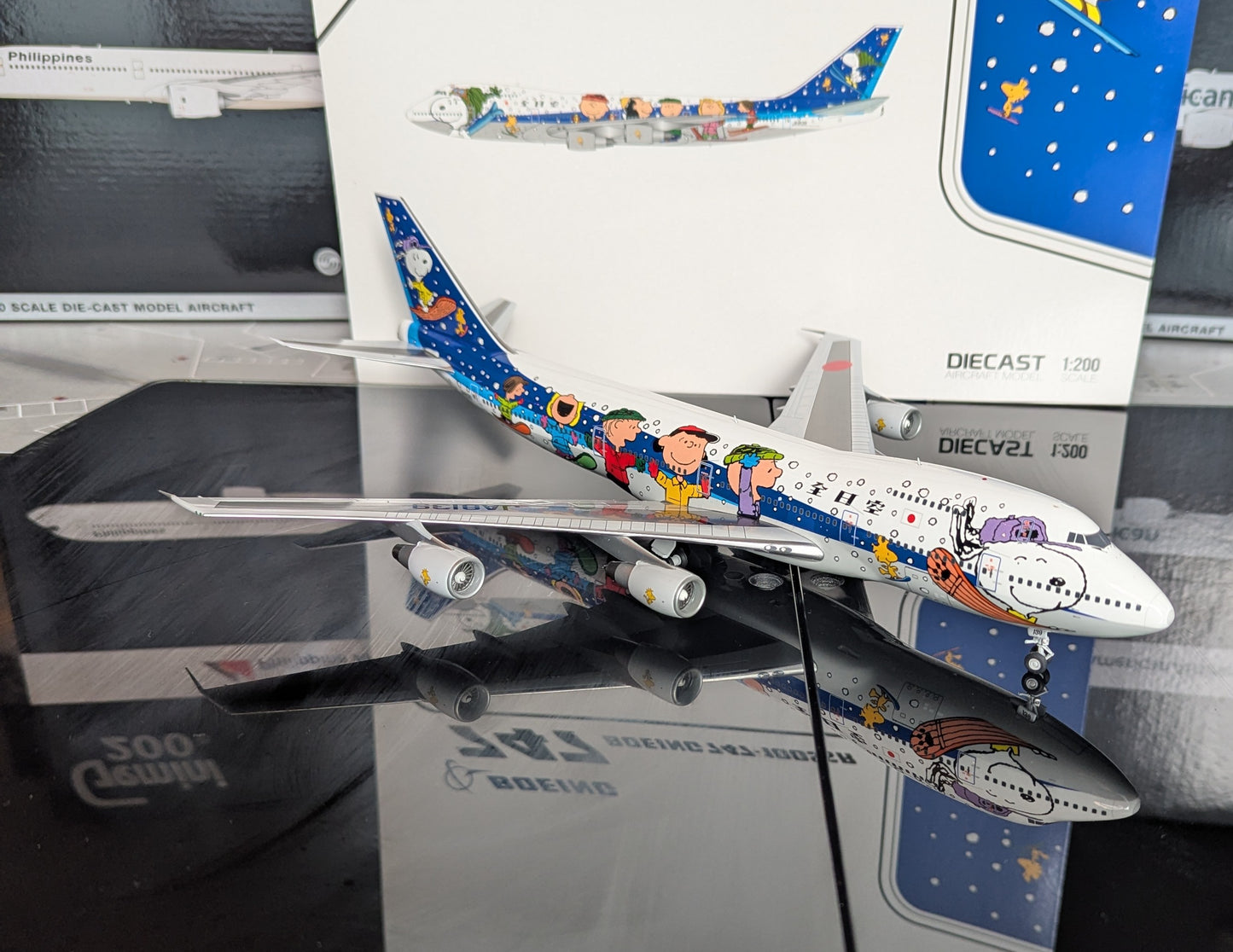 1:200 All Nippon Airways B747-100SR "Snoopy" JC Wings