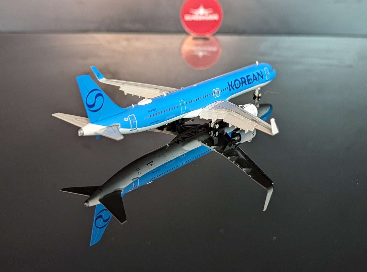 1:400 Korean Air A321neo HX Models Flaps Down*