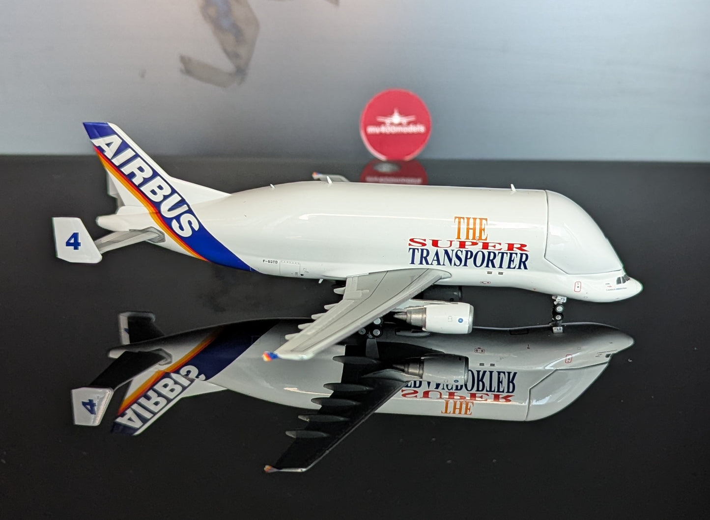1:400 Air Transport International A300B4-600ST “Beluga #4” Interactive Series* JC Wings