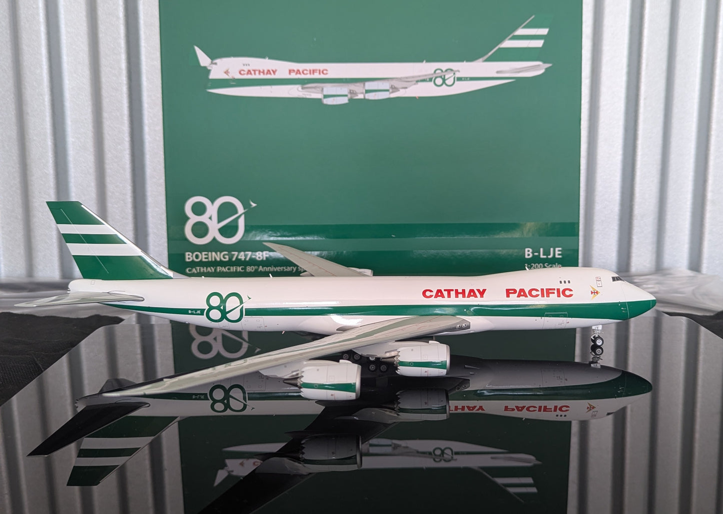 1:200 Cathay Pacific B747-8F “80th Anniversary Retro” SQ Wings