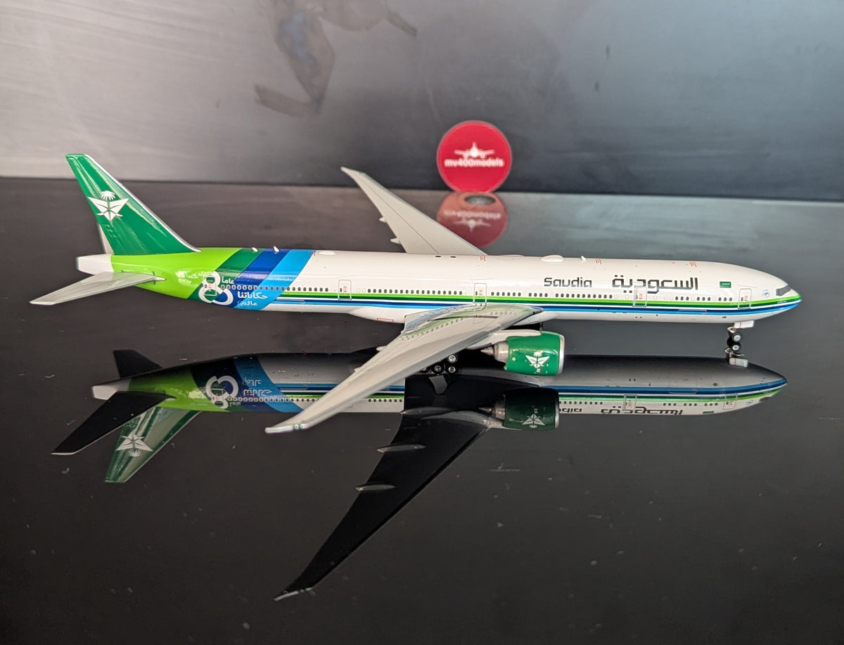 1:400 Saudia B777-300ER “80 Years” Phoenix Models