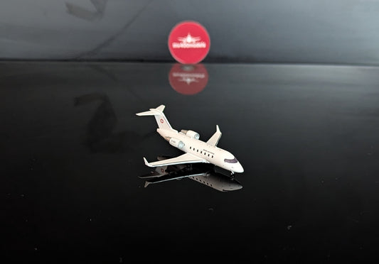 1:400 Swiss Air Force Challenger 604 T-751 3D Design Deck