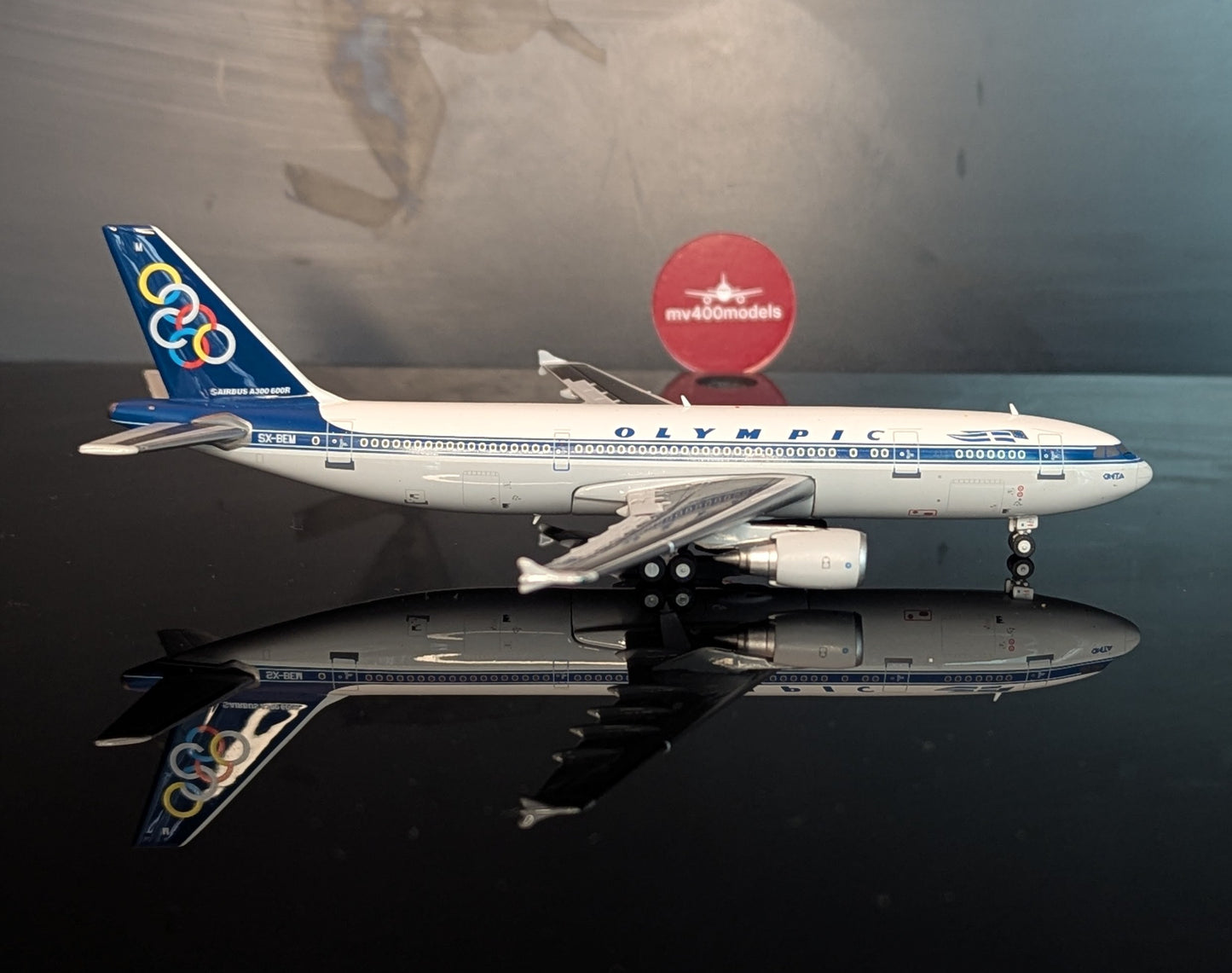 1:400 Olympic Airlines A300-600R JC Wings