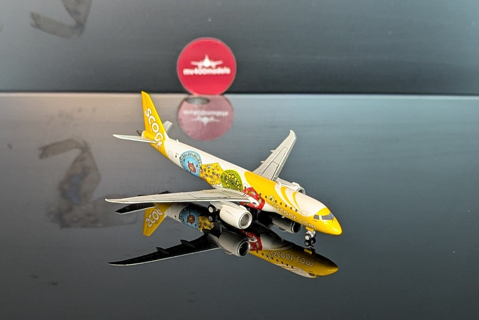 1:400 Scoot Embraer E190-E2 FANTASY MODEL JC Wings – mv400models