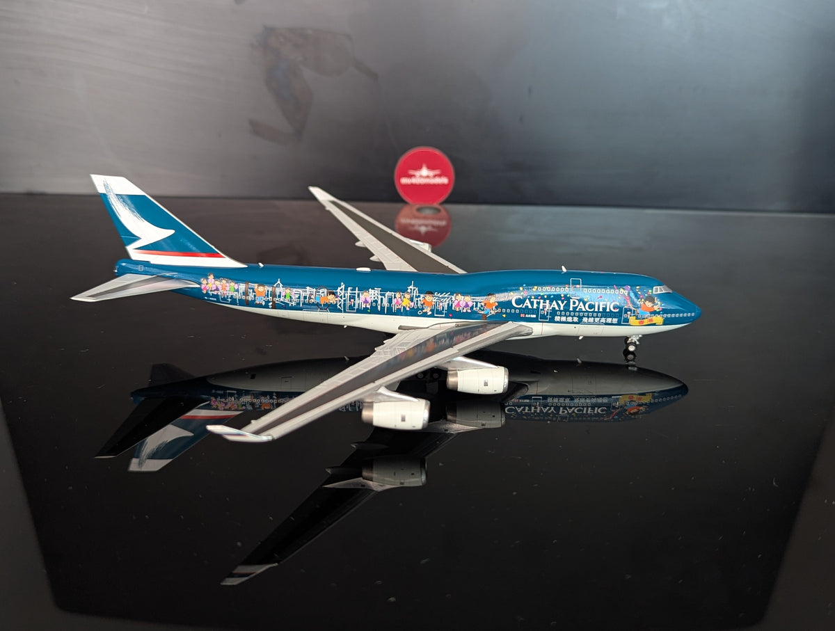 1:400 Cathay Pacific B747-400 “Spirit of Hong Kong” JC Wings