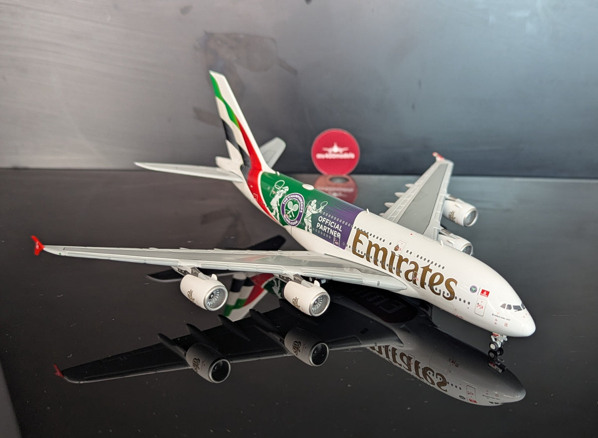 1:400 Emirates A380-800 "Wimbledon official partner" Gemini Jets