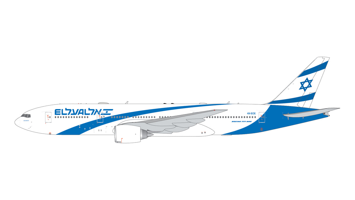 Preorder 1:400 El Al Israel B777-200ER Gemini Jets