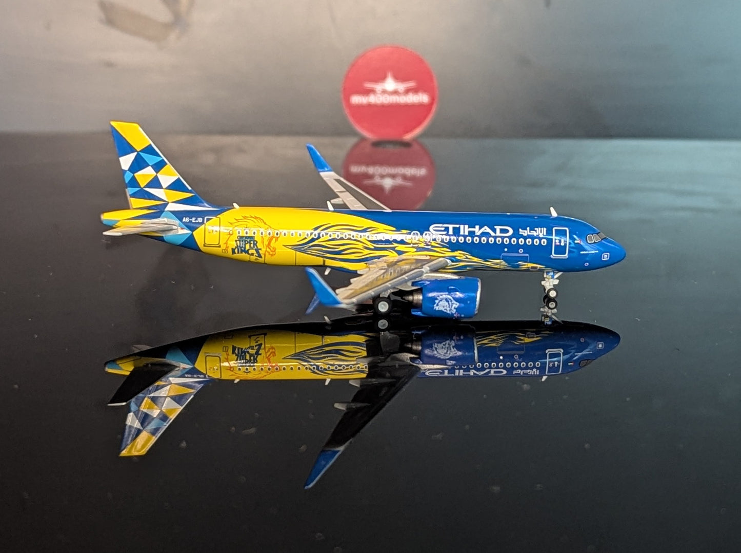 1:400 Etihad Airways A320neo "Chennai Super Kings" JC Wings
