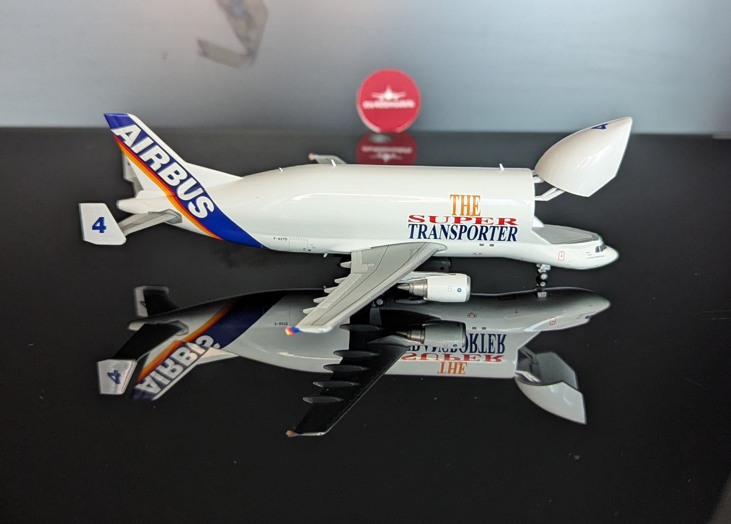 1:400 Air Transport International A300B4-600ST “Beluga #4” Interactive Series* JC Wings