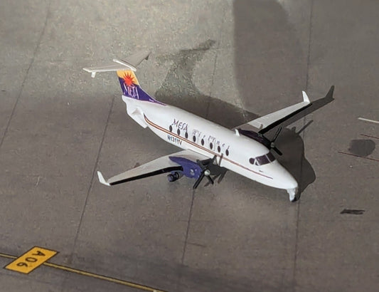 1:400 Mesa Airlines Beechcraft 1900D 3D Design Deck