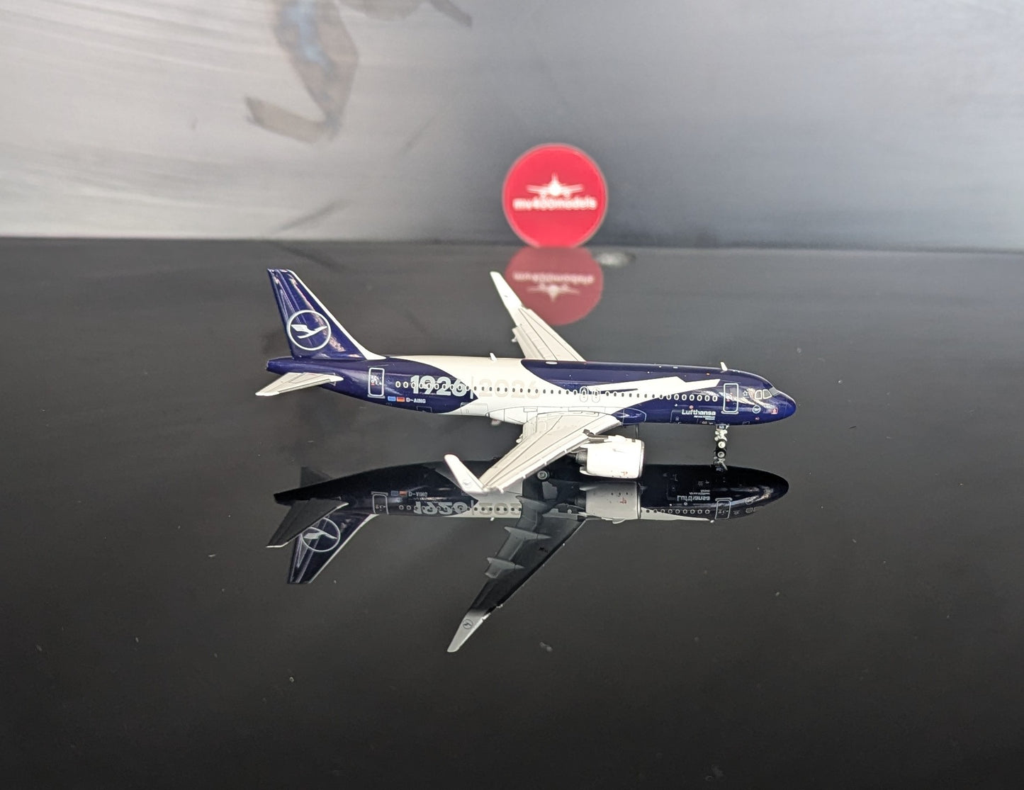 1:400 Lufthansa A320neo D-AING HX Models Flaps Down*