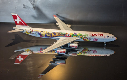 1:400 Swiss A340-300 “San Fransisco” HB-JMJ Aviation 400