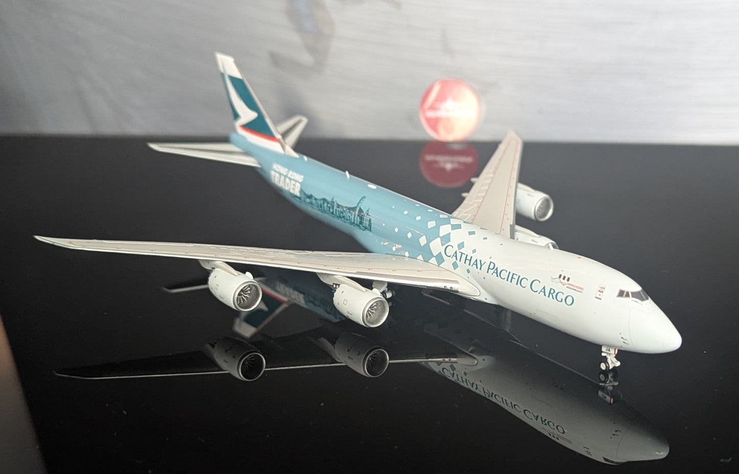 1:400 Cathay Pacific Cargo B747-8F "Hong Kong Trader" YY Wings