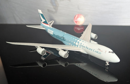 1:400 Cathay Pacific Cargo B747-8F "Hong Kong Trader" YY Wings