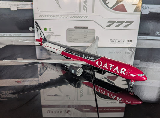 1:200 Qatar Airways B777-300ER "Formula 1" JC Wings