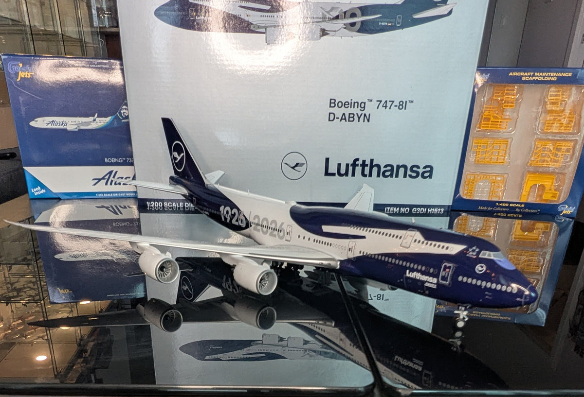 1:200 Lufthansa B747-8 “100 Years” Gemini200