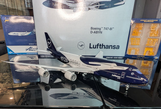 1:200 Lufthansa B747-8 “100 Years” Gemini200