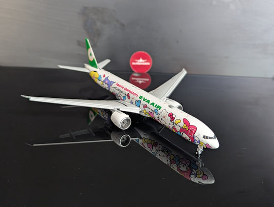 1:400 Eva Air B777-300ER “Lolly Jet” Flaps down* JC Wings